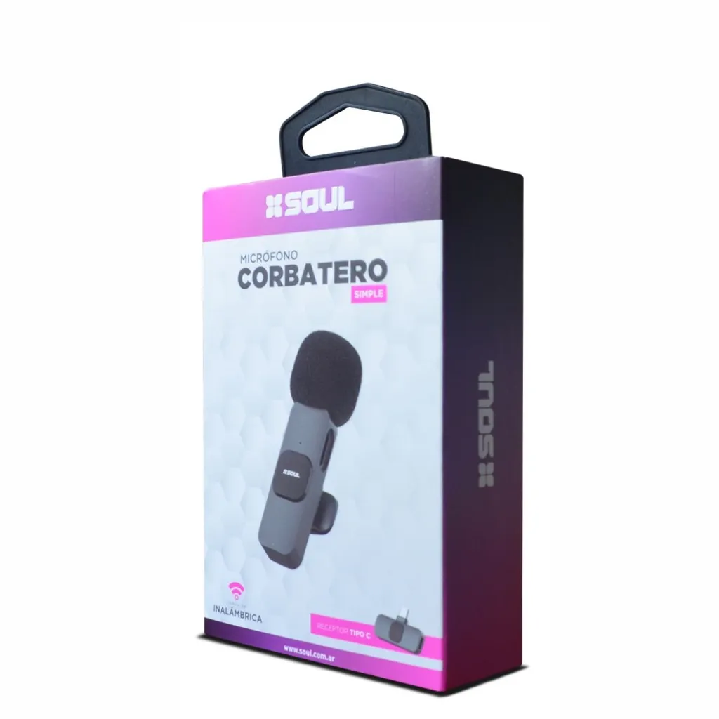 imagen 1: MICROFONO CORBATERO SOUL MIC-C1T SIMPLE