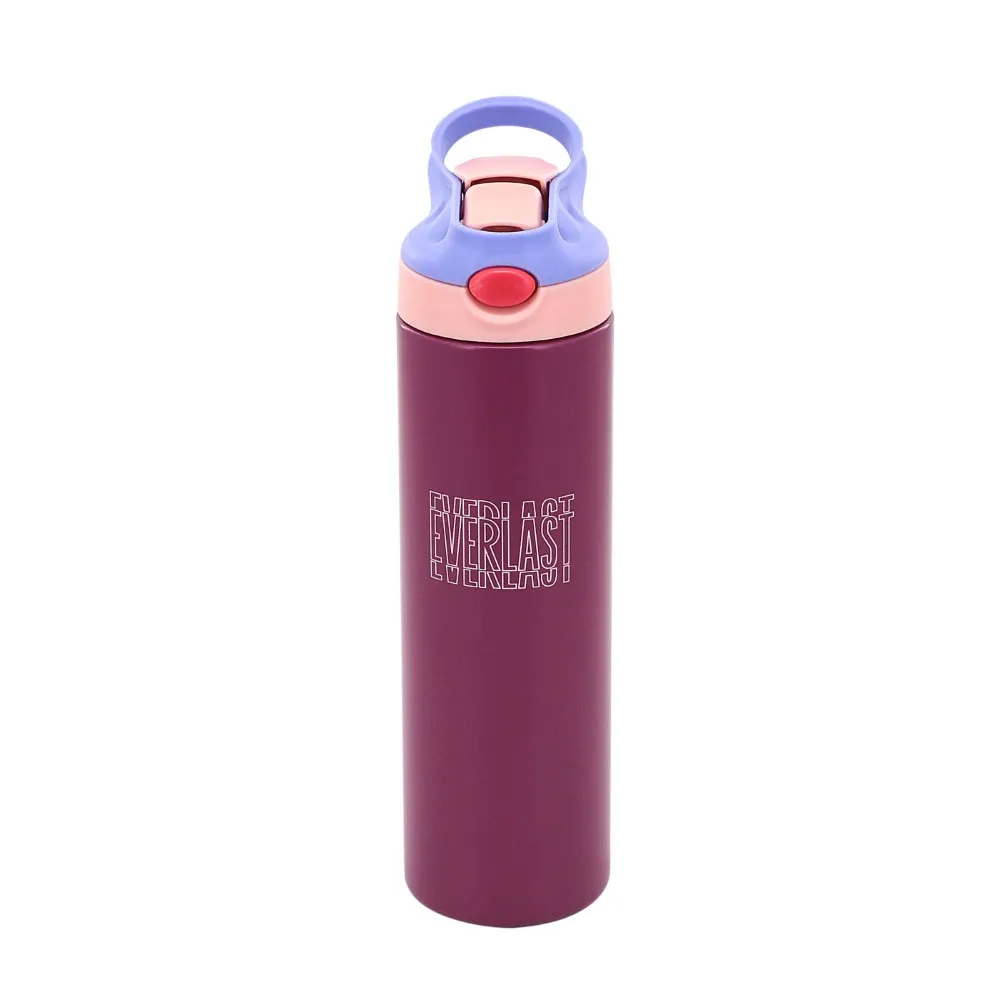 BOTELLA TERMICA EVERLAST 18479 600ML FUCSIA CON PICO