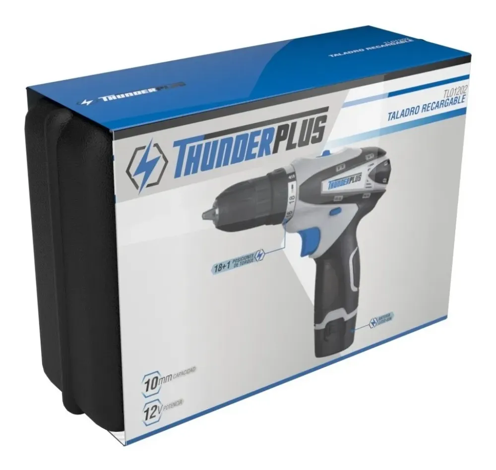 imagen 1: TALADRO THUNDERPLUS TL01202 10MM
