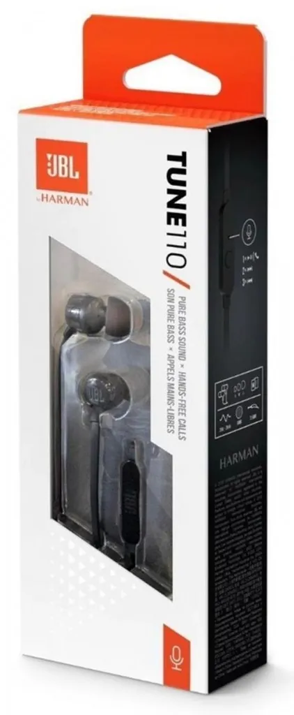 imagen 1: AURICULAR JBL TUNE 110 NEGRO