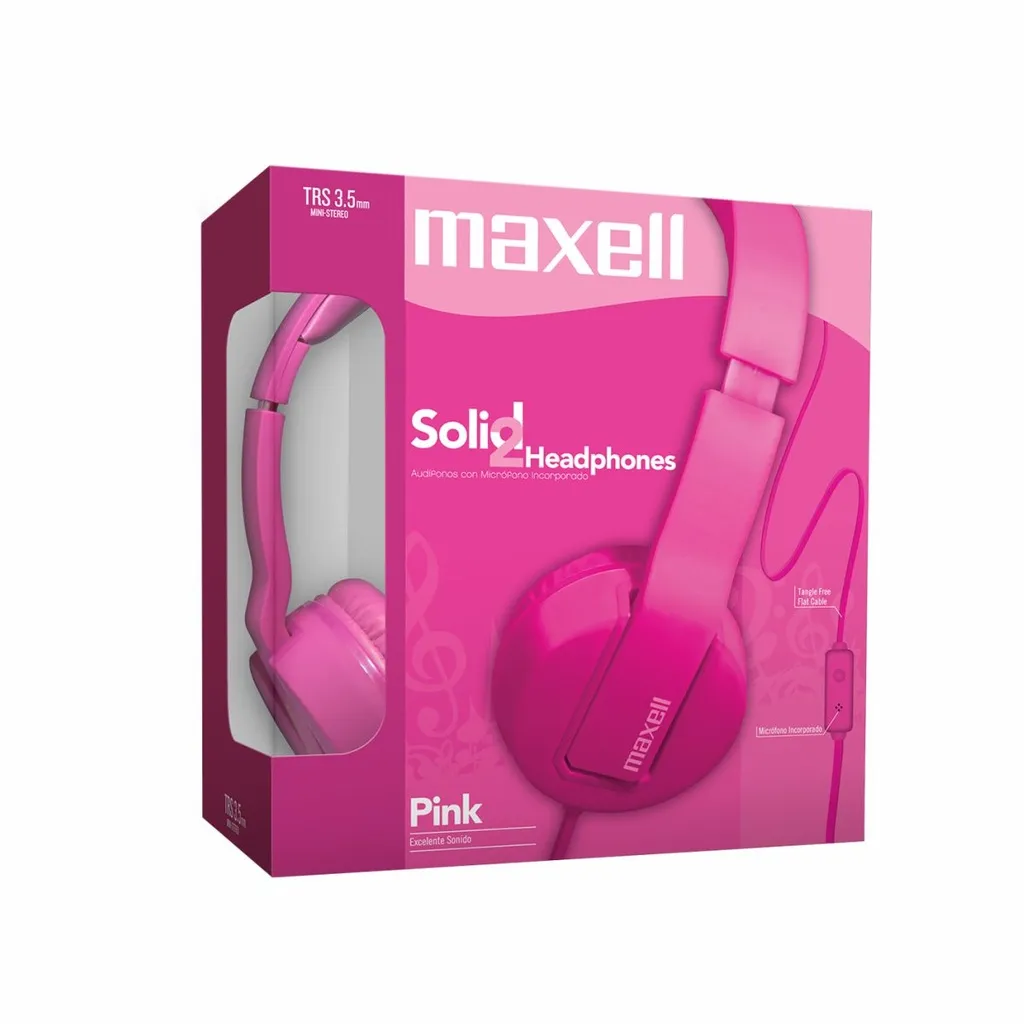 imagen 1: AURICULAR MAXELL SMS-10 MAGENTA